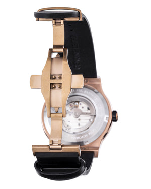 
                  
                    Load image into Gallery viewer, Tomaz Men&amp;#39;s Watch TW014-D4 (Rose Gold) Black Leather Strap
                  
                