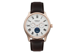 
                  
                    Load image into Gallery viewer, Tomaz Men&amp;#39;s Watch TQ003 (Rose Gold/Silver) (1385182199897)
                  
                