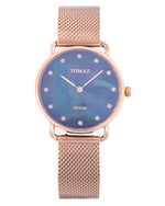 Tomaz Ladies Watch G1L-D12 (Rose Gold/Dark Blue Marble) watches Malaysia, watches for women, watches online, Watches of Switzerland, Watches for sale online, simple watch, ladies watch, watch with Sapphire Crystal, Swarovski watch.