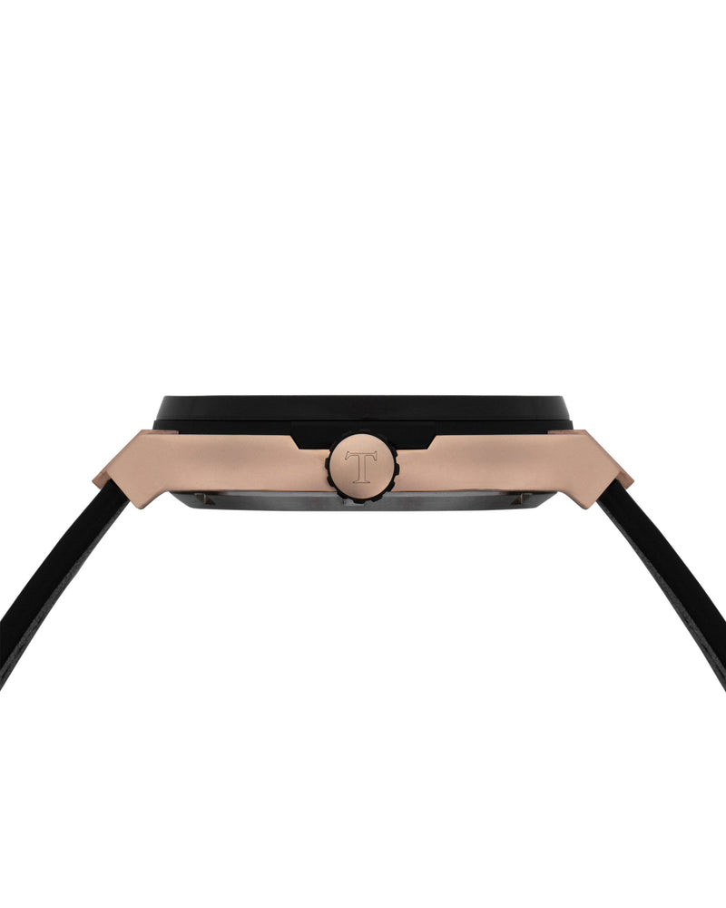 
                  
                    Load image into Gallery viewer, Tomaz Men&amp;#39;s Watch TW014-D1 (Rosegold/Black) Black Leather Strap
                  
                