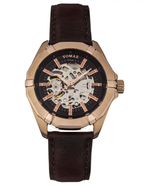 
                  
                    Load image into Gallery viewer, Tomaz Men&amp;#39;s Watch TW009B (Brown) -2nd ver. best men watch, automatic watch for men, Trending men watch, Luxury watch, Watches of Switzerland, automatic watch for men, jam tangan lelaki, jam tangan automatik, jam kronograf
                  
                