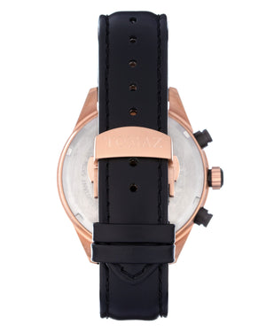 
                  
                    Load image into Gallery viewer, Tomaz Men&amp;#39;s Watch TW011-D7 (RoseGold/Black) Black Leather Strap
                  
                