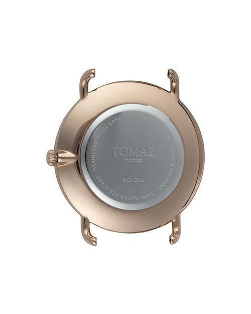 
                  
                    Load image into Gallery viewer, Tomaz Ladies Watch G1L-A (Rose Gold/White) Brown Leather Strap
                  
                