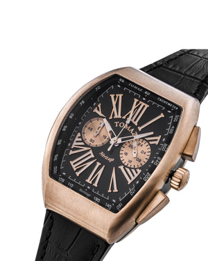 
                  
                    Load image into Gallery viewer, Tomaz TQ012-D3 Men’s Watch (Rose Gold/Black) best men watch, automatic watch for men, Trending men watch, Luxury watch, Watches of Switzerland, automatic watch for men, jam tangan lelaki, jam tangan automatik, jam kronograf
                  
                