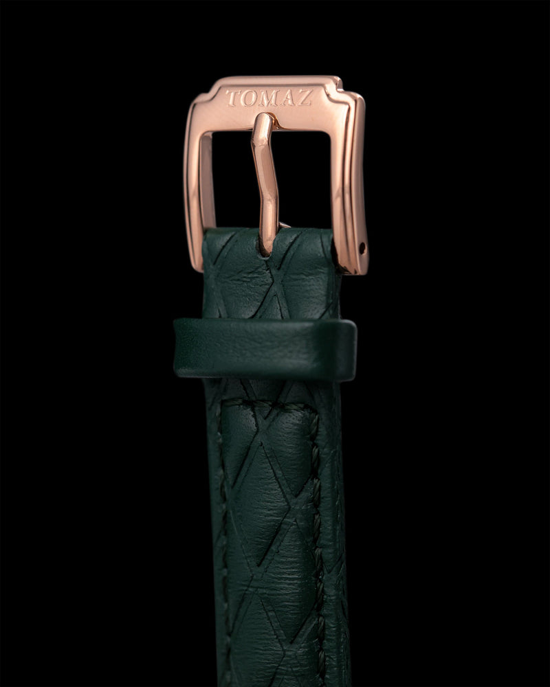 
                  
                    Load image into Gallery viewer, Tomaz Ladies Watch G1LE-D12 Galaxy (Rose Gold/Green Blue)  Green Diamond Strap
                  
                