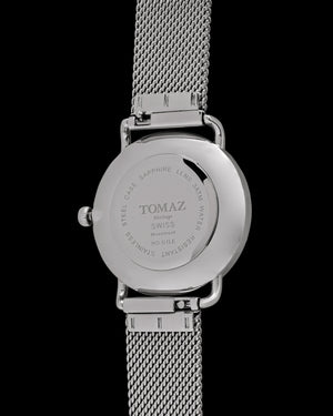 
                  
                    Load image into Gallery viewer, Tomaz Ladies Watch G1LE-D17 (Silver/Blue) Silver Mesh Strap
                  
                