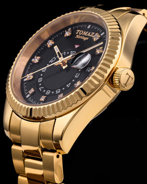 
                  
                    Load image into Gallery viewer, Tomaz Men&amp;#39;s Watch G4M-D1S (Gold/Black) Gold Stainless Steel
                  
                