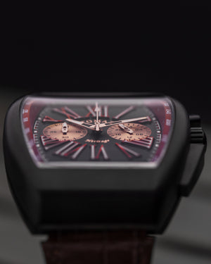 
                  
                    Load image into Gallery viewer, Tomaz Men&amp;#39;s Watch TQ012-D6 (Black/Red) Red Bamboo Leather Strap
                  
                