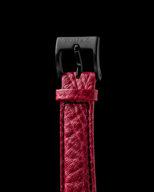 
                  
                    Load image into Gallery viewer, Juliet TW025L-D11 (Black/Pink) with Pink Swarovski (Pink Leather Strap)
                  
                