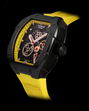 
                  
                    Load image into Gallery viewer, Colt M4 TW029A-D7 (Black/Yellow) Yellow Leather with Rubber Strap
                  
                