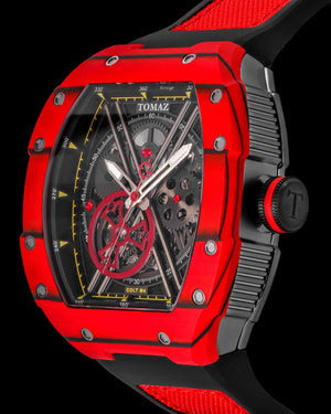 
                  
                    Load image into Gallery viewer, Colt M4 TW029C-D1 (Red/Black) Red and Black Leather with Rubber Strap
                  
                