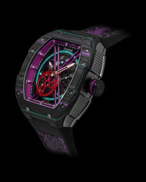 
                  
                    Load image into Gallery viewer, Colt M4 TW029C-D9 (Black/Purple) Purple Leather with Rubber Strap
                  
                