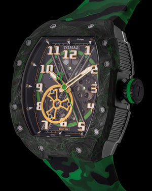 
                  
                    Load image into Gallery viewer, Colt M4 TW029D-D2 (Green) Green Camouflage Leather with Silicone Strap
                  
                