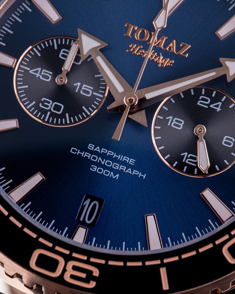 
                  
                    Load image into Gallery viewer, Tomaz Men&amp;#39;s Watch TW012 - Rose Gold/Navy (4339897958496)
                  
                